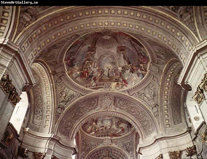 MAULBERTSCH, Franz Anton Decoration of the Cupola